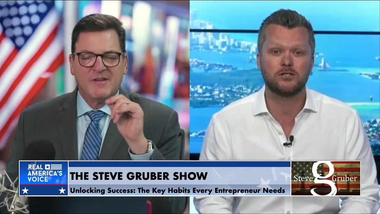 STEVE GRUBER IS JOINED BY JARROR GLANDT