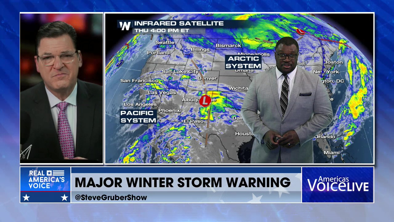 A MAJOR WINTER STORM IS SET TO IMPACT PARTS OF THE U.S. THIS WEEKEND