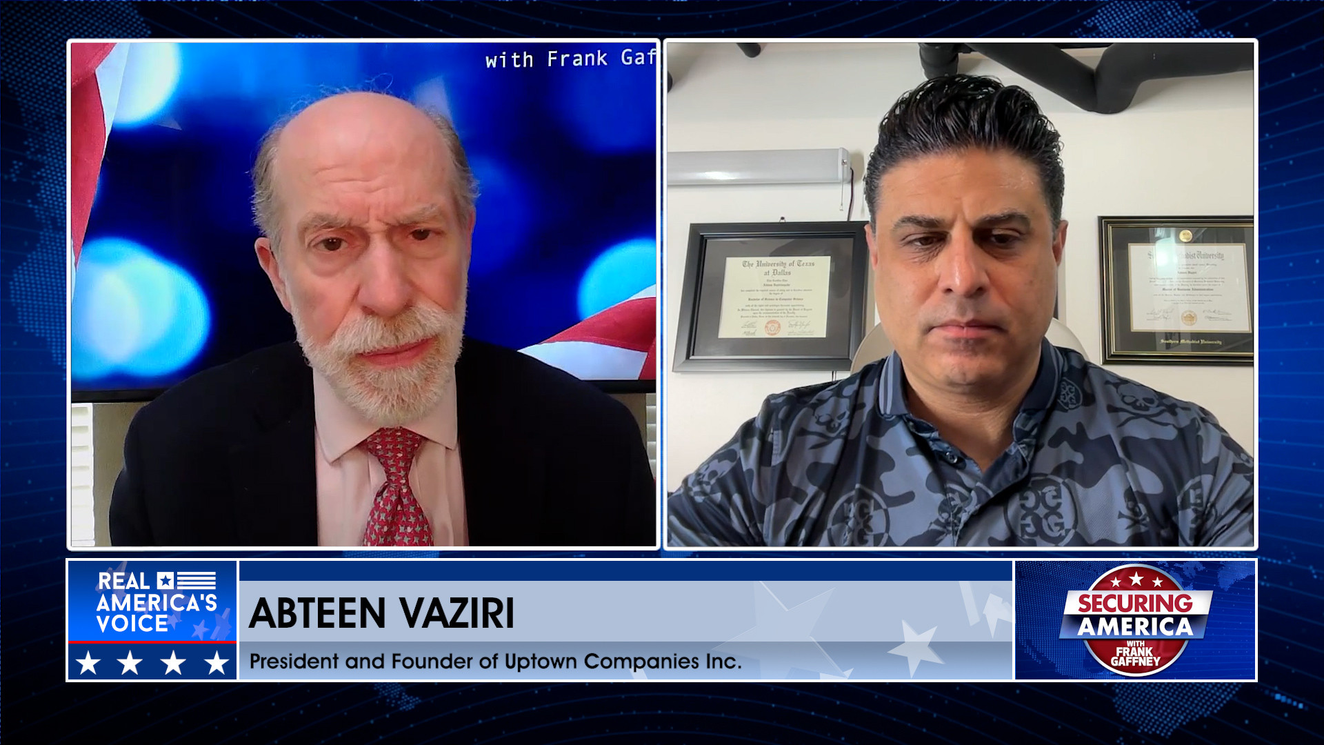 Frank Gaffney is by Abteen Vaziri