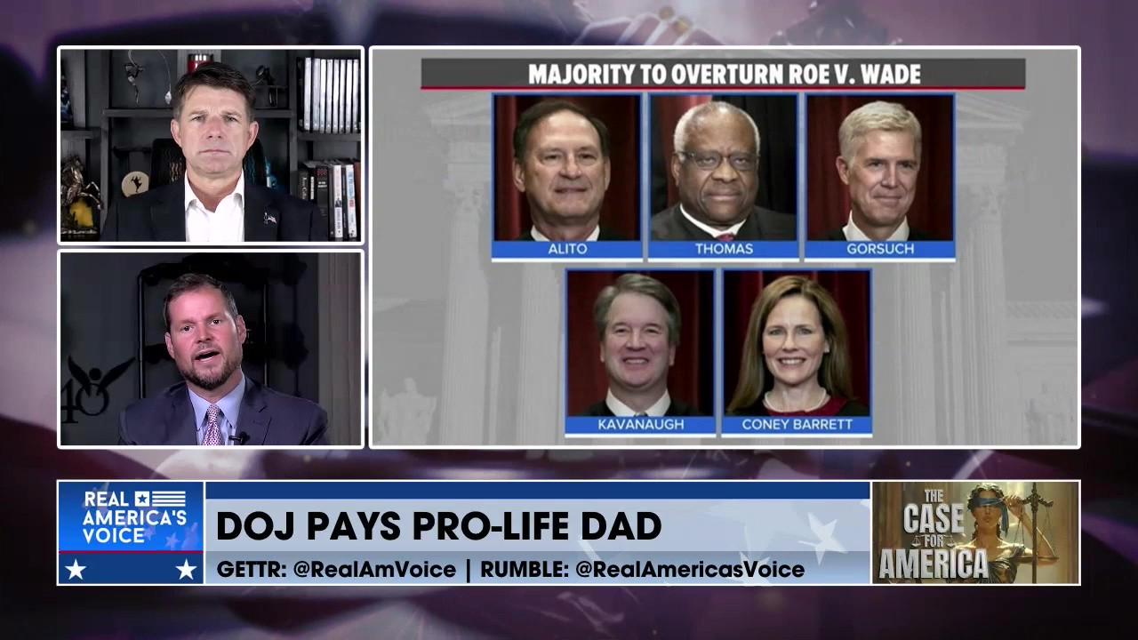 THE DOJ PAYS PRO-LIFE DAD