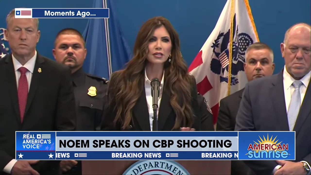 NOEM SPEAKS ON CBP SHOOTING