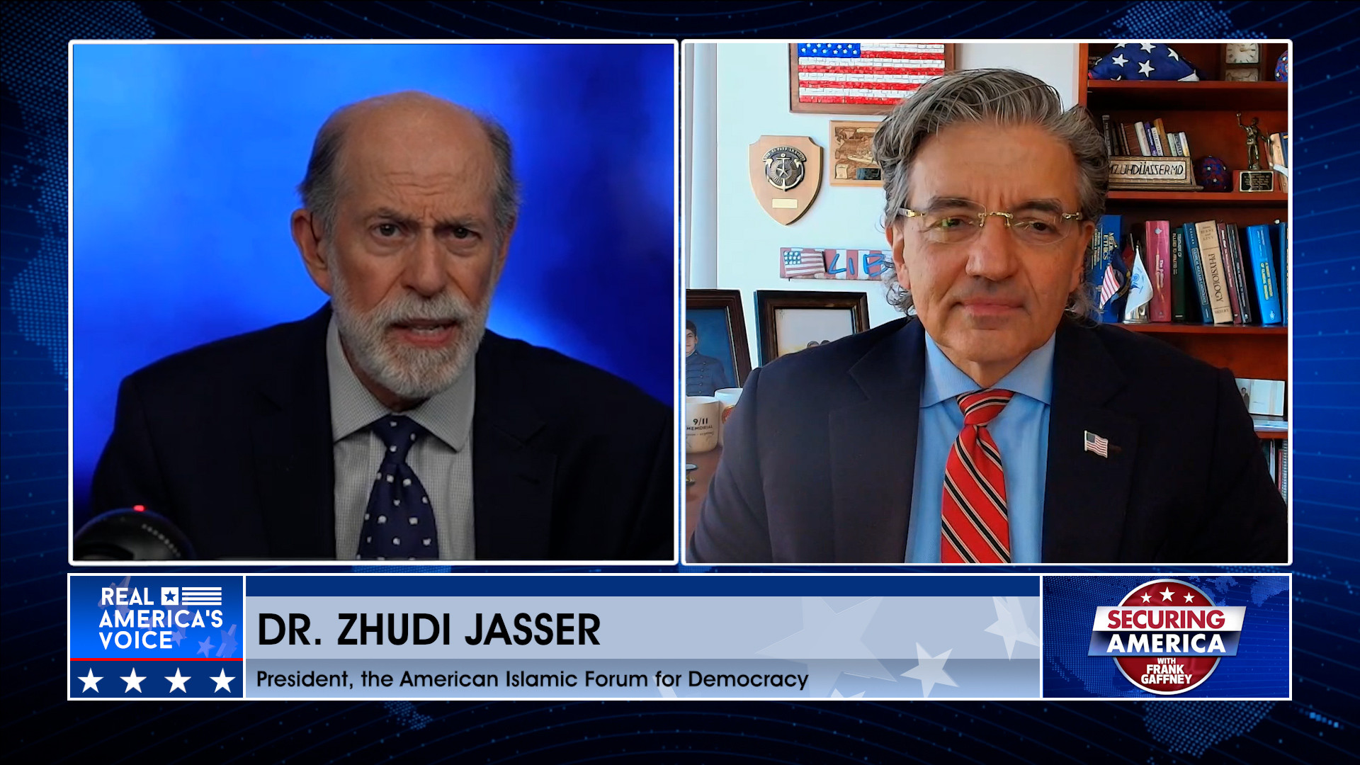 Frank Gaffney is by Dr. Zhudi Jasser Pt. 1