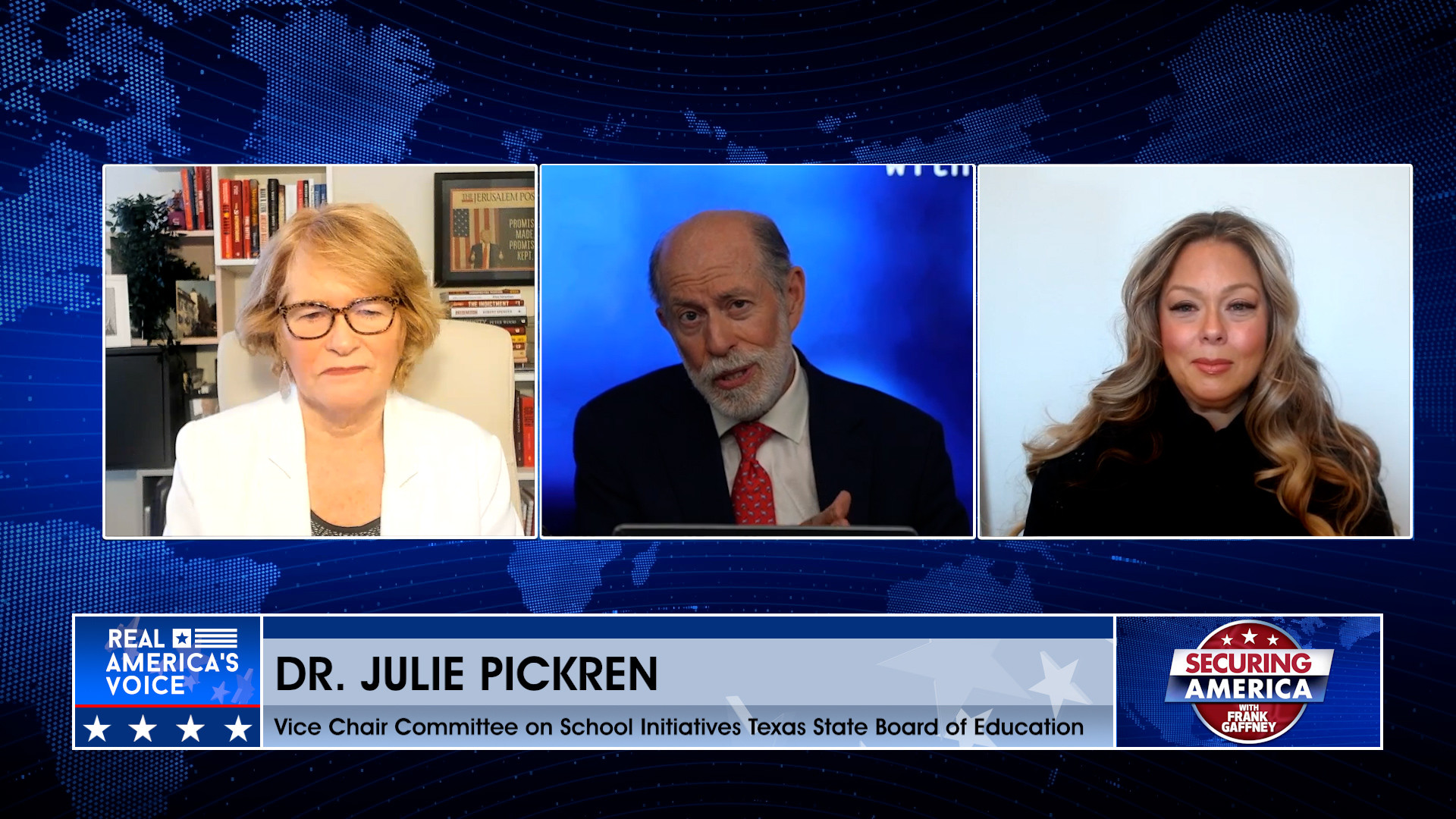 Frank Gaffney is joined by Dr. Karen Sigmund & Dr. Julie Pickren  Pt. 3