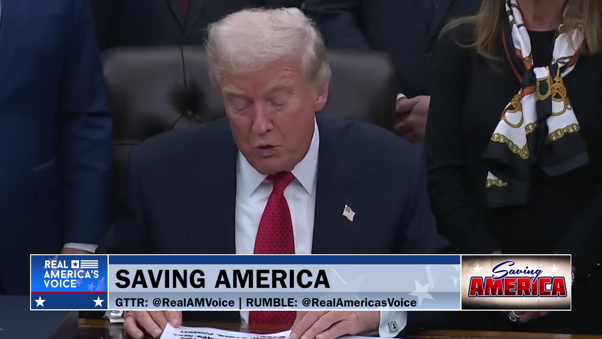 PRES. TRUMP REOPENS THE GOVERNMENT