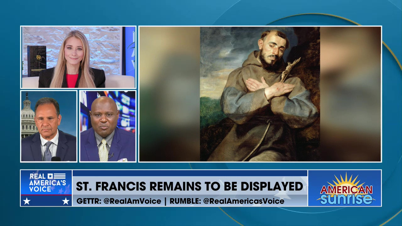 ST. FRANCIS REMAINS TO BE DISPLAYED
