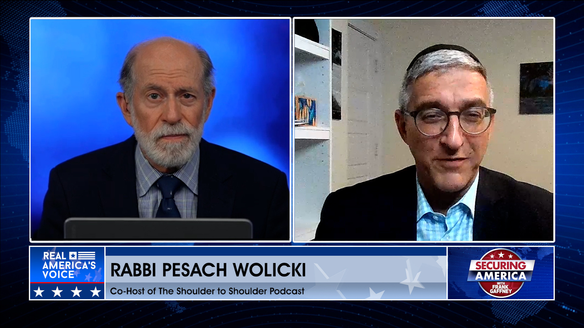 Frank Gaffney is by Rabbi Pesach Wolicki Pt. 1