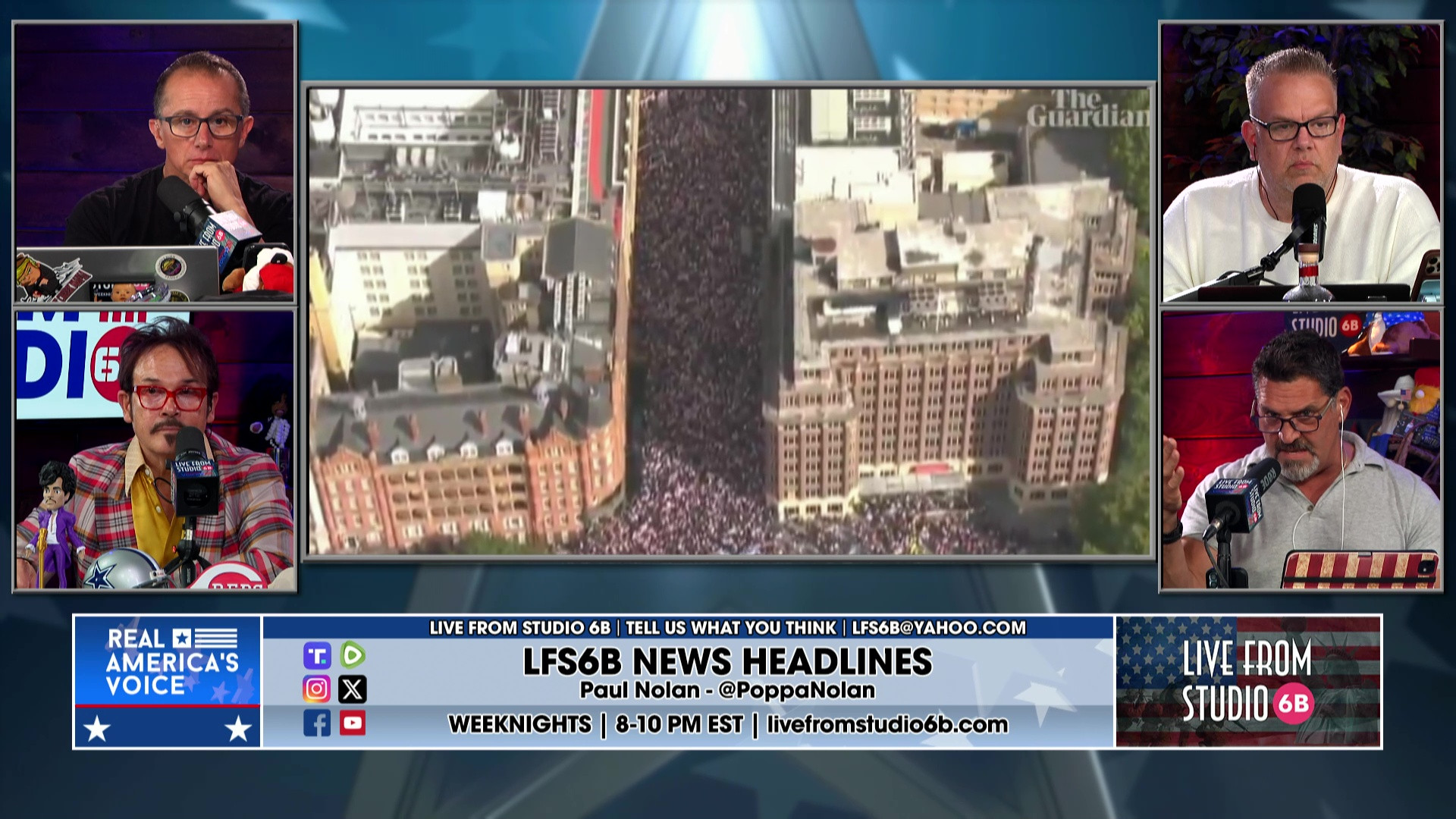 9-15-25 8 - Paul talks UK Rally crowd, globalism, Kirk Vigils, Slick has Sports, more