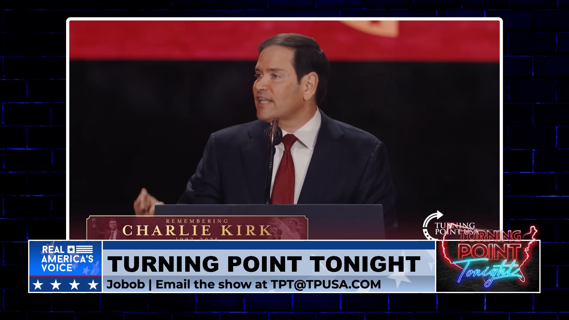 Jobob Reacts to Marco Rubio’s speech at the Charlie Kirk Memorial