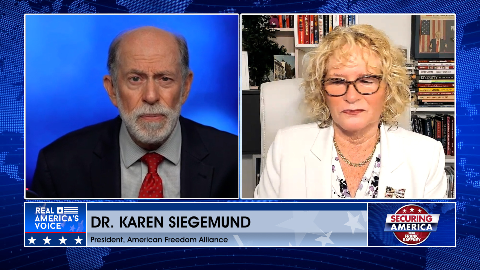 Frank Gaffney is joined by Dr. Karen Siegemund Pt. 1