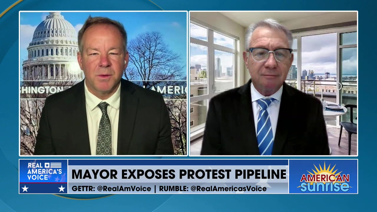 MAYOR EXPOSES PROTEST PIPELINE