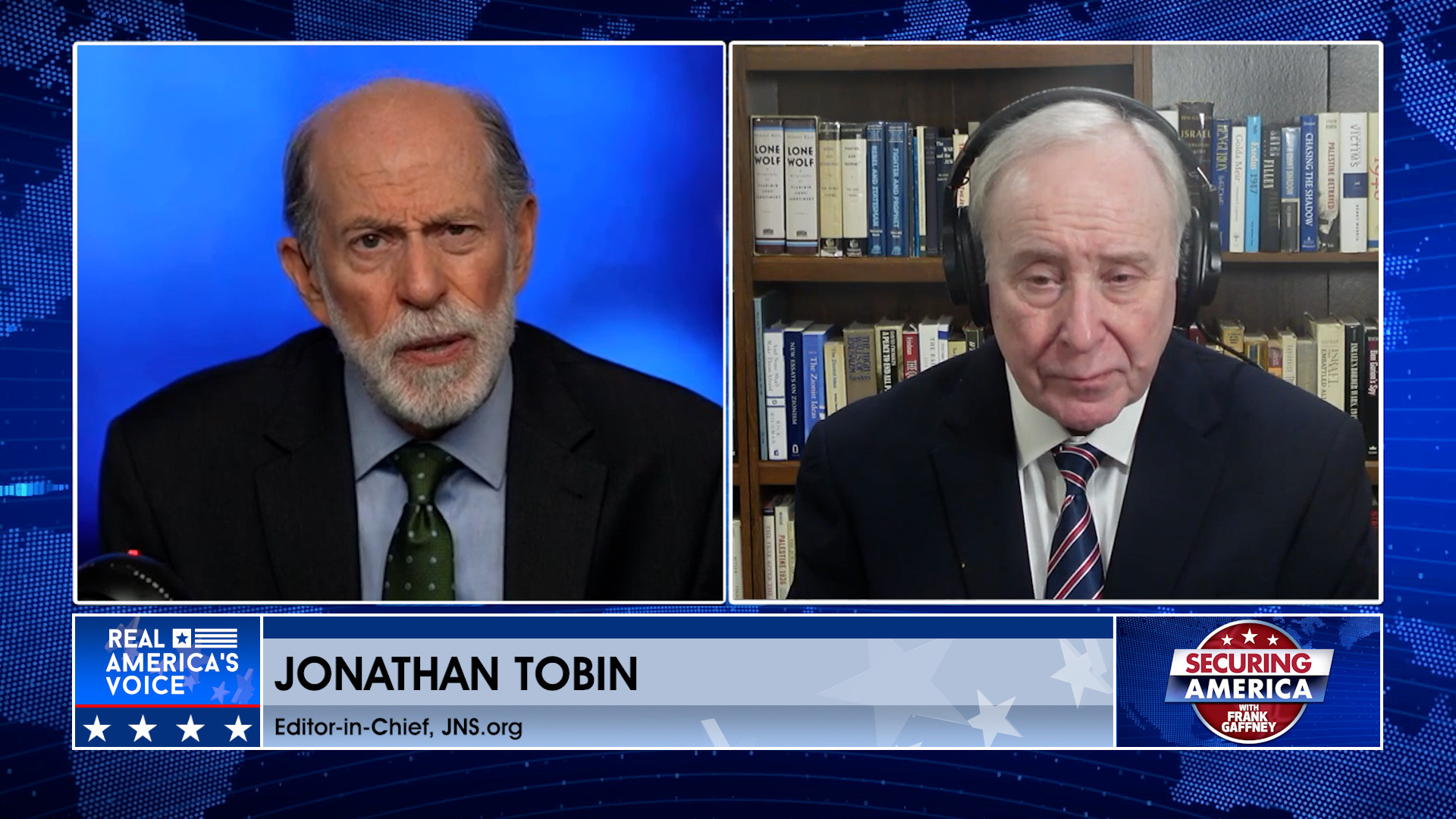 Frank Gaffney is joined by Jonathan Tobin Pt. 2