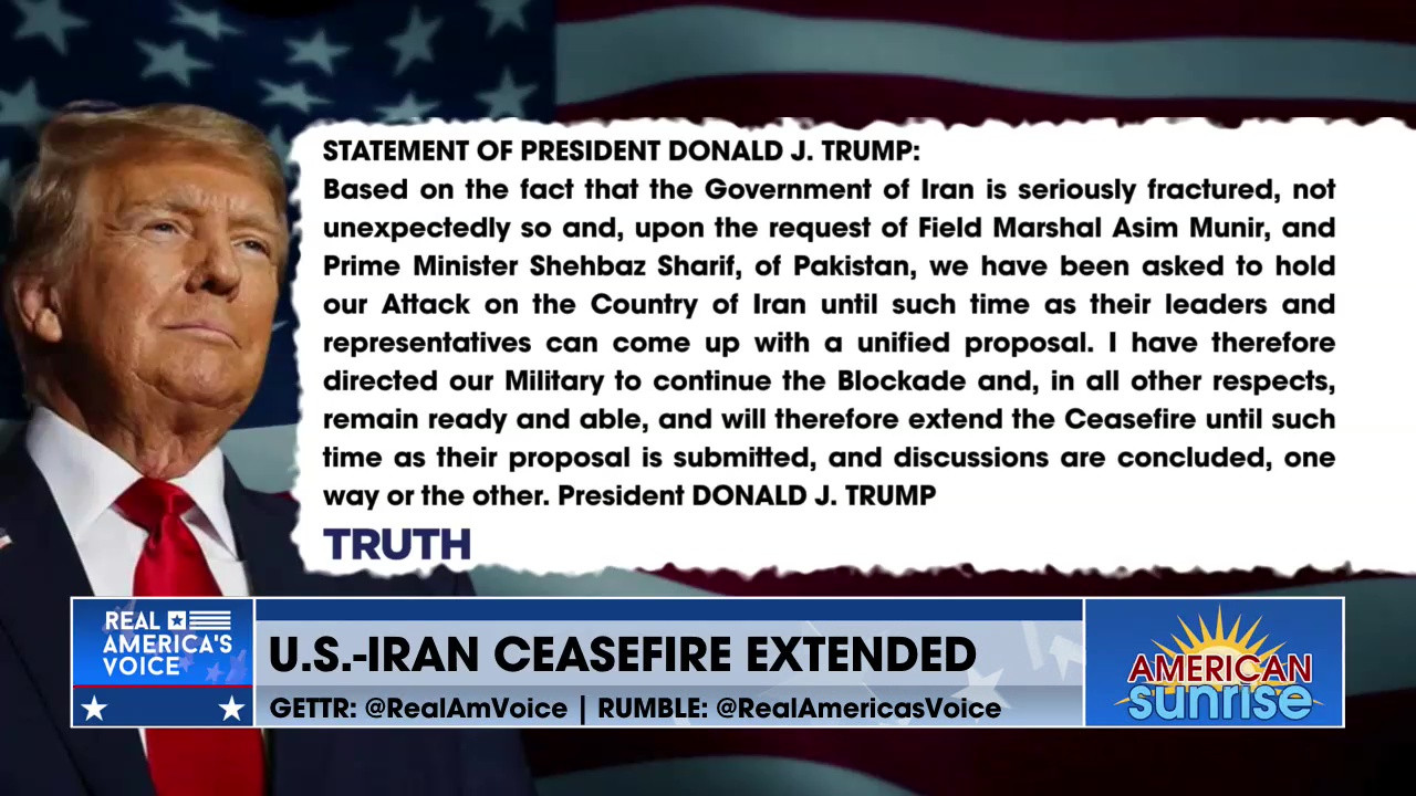 U.S.-IRAN CEASEFIRE EXTENDED