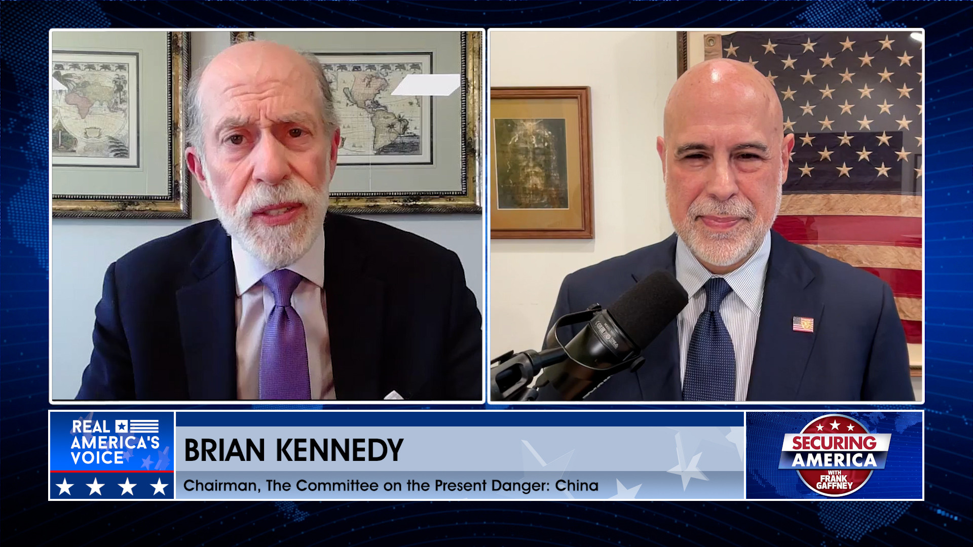 Frank Gaffney is joined by Brian Pt. 1