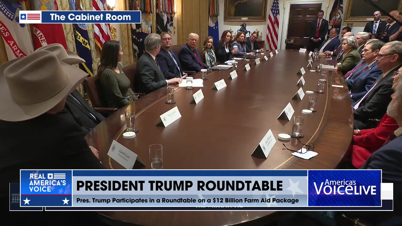 PRESIDENT TRUMP UNVEILS $12B AID PACKAGE FOR FARMERS