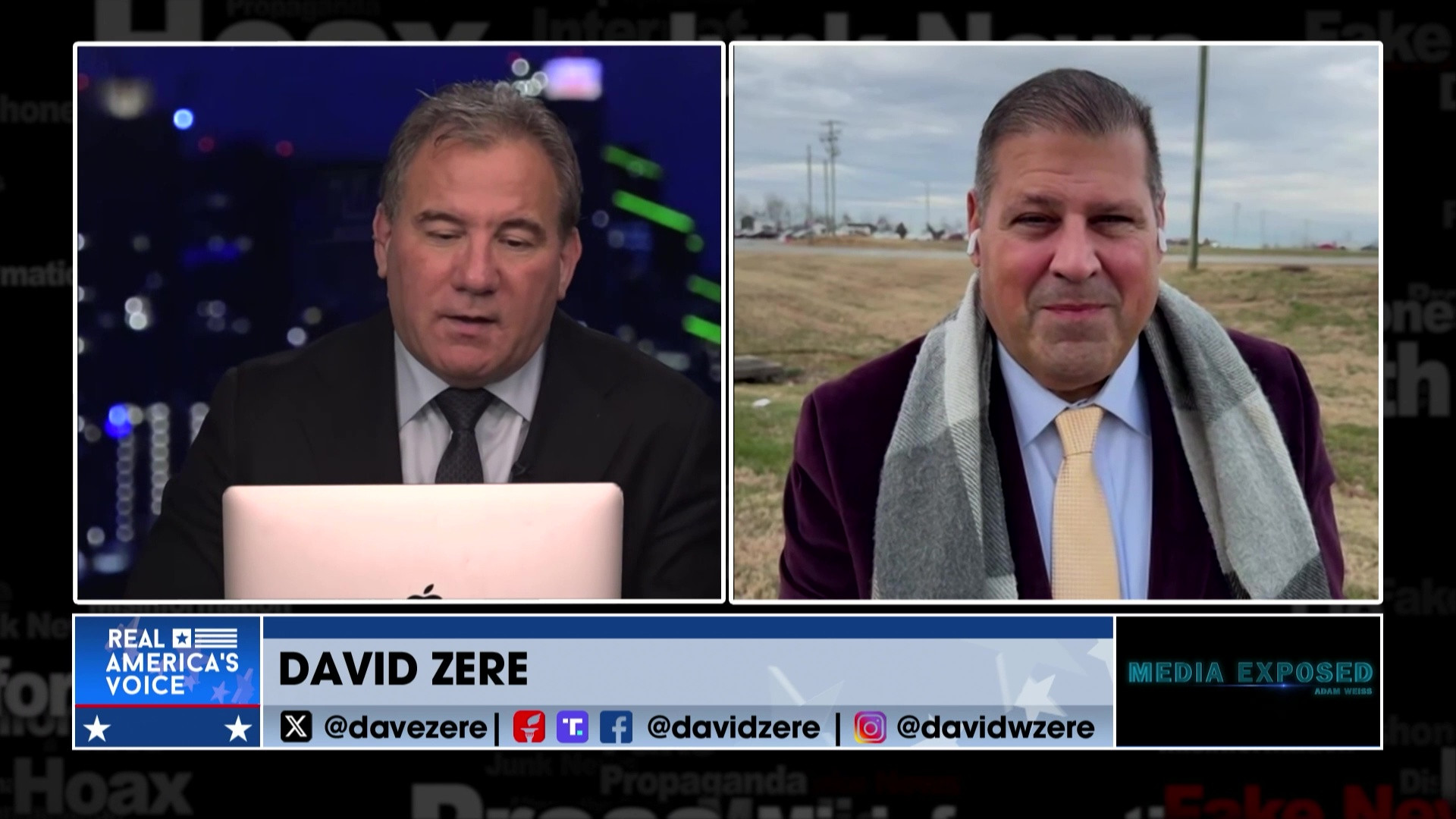 ME 1-25-26 D - Adam and David Zere chat about the DOJ and Trump handling of criminals