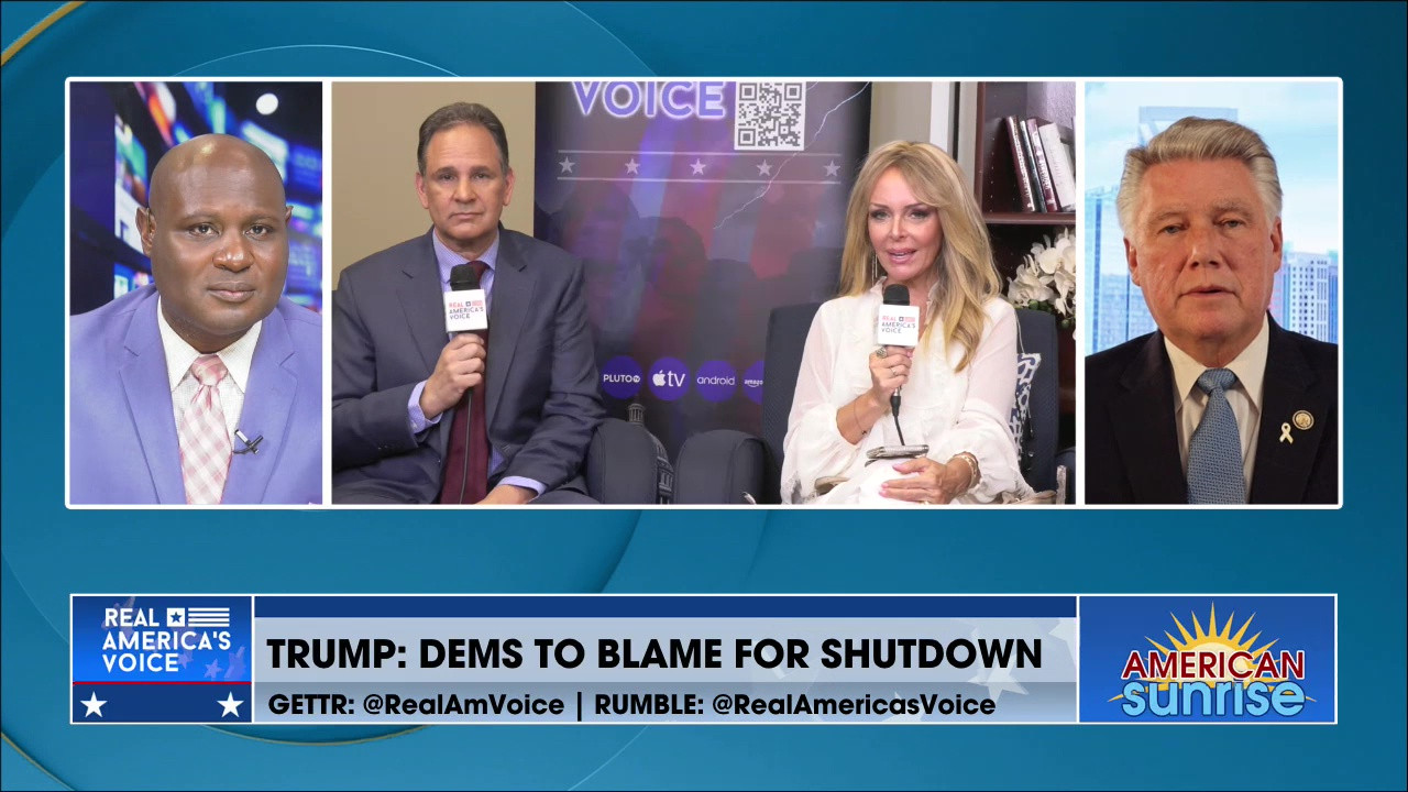 TRUMP: DEMS TO BLAME FOR SHUTDOWN