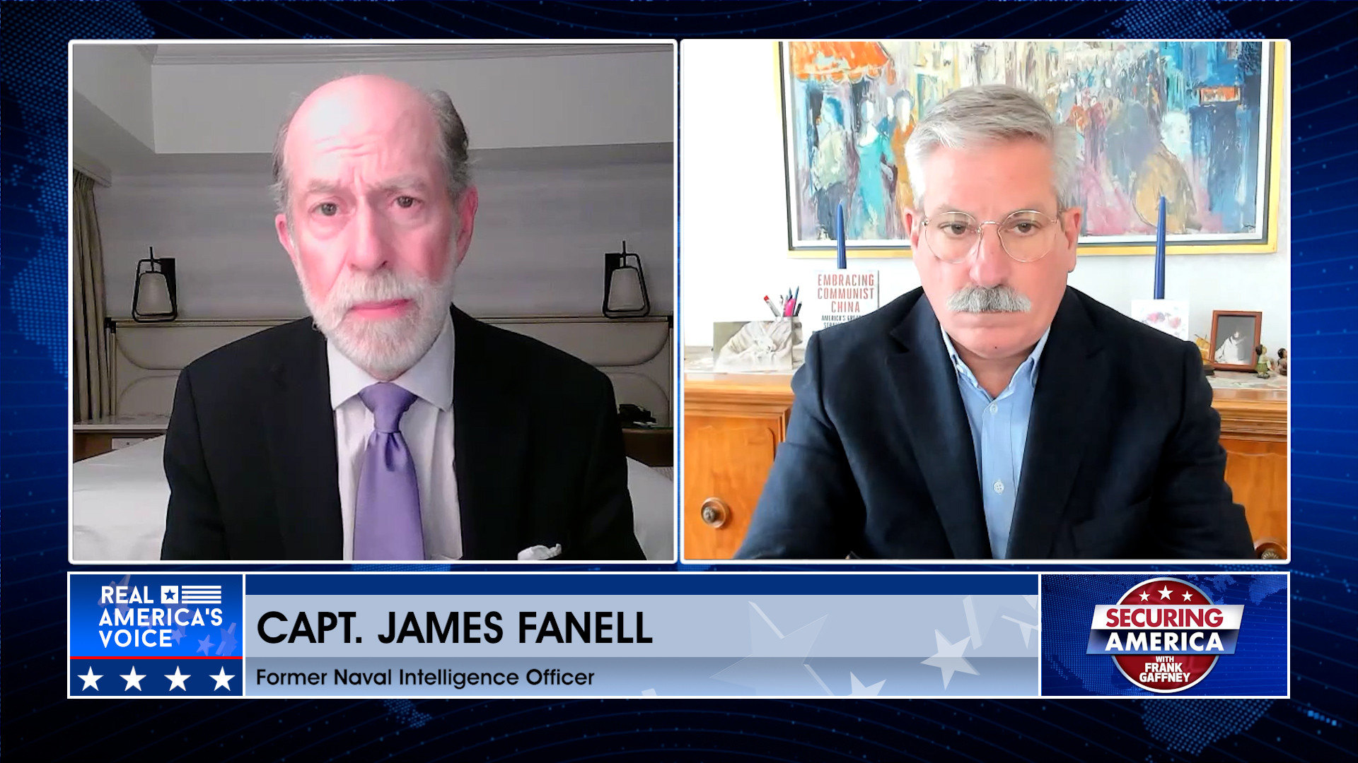 Frank Gaffney is Joined by Capt. James Fanell Pt. 1