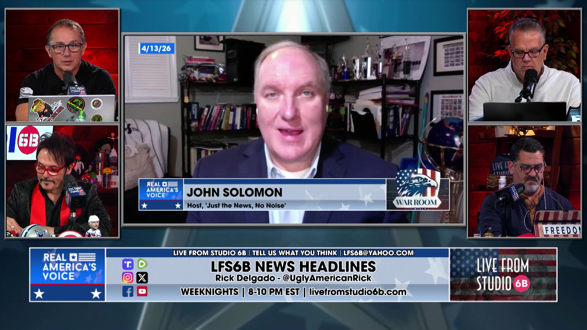 4-13-26 5 - Slick has Sports, Ireland protests, MA wants car driving limits, Impeachment bombshell