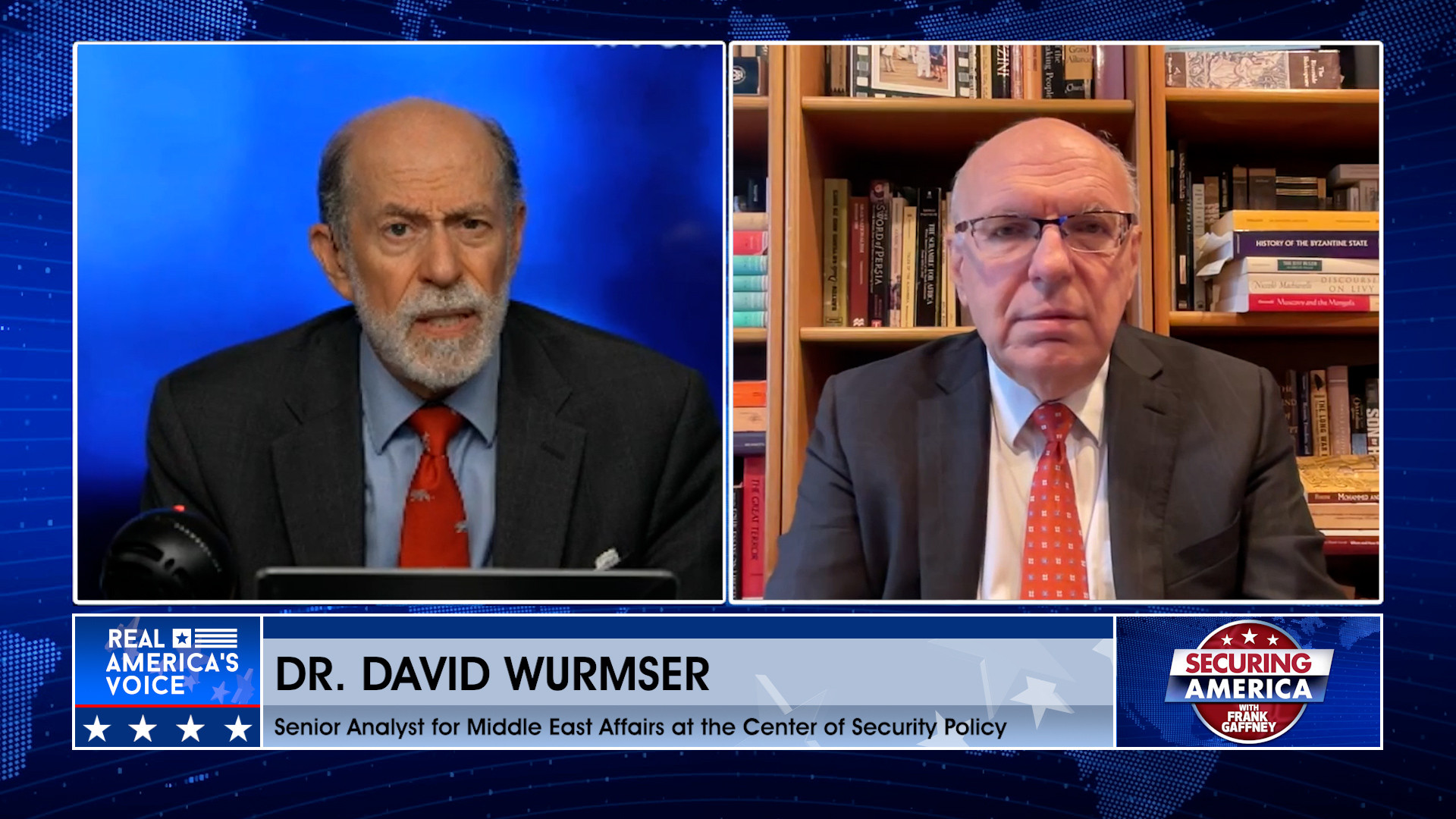 Frank Gaffney is joined by Dr. David Wurmser Pt. 1