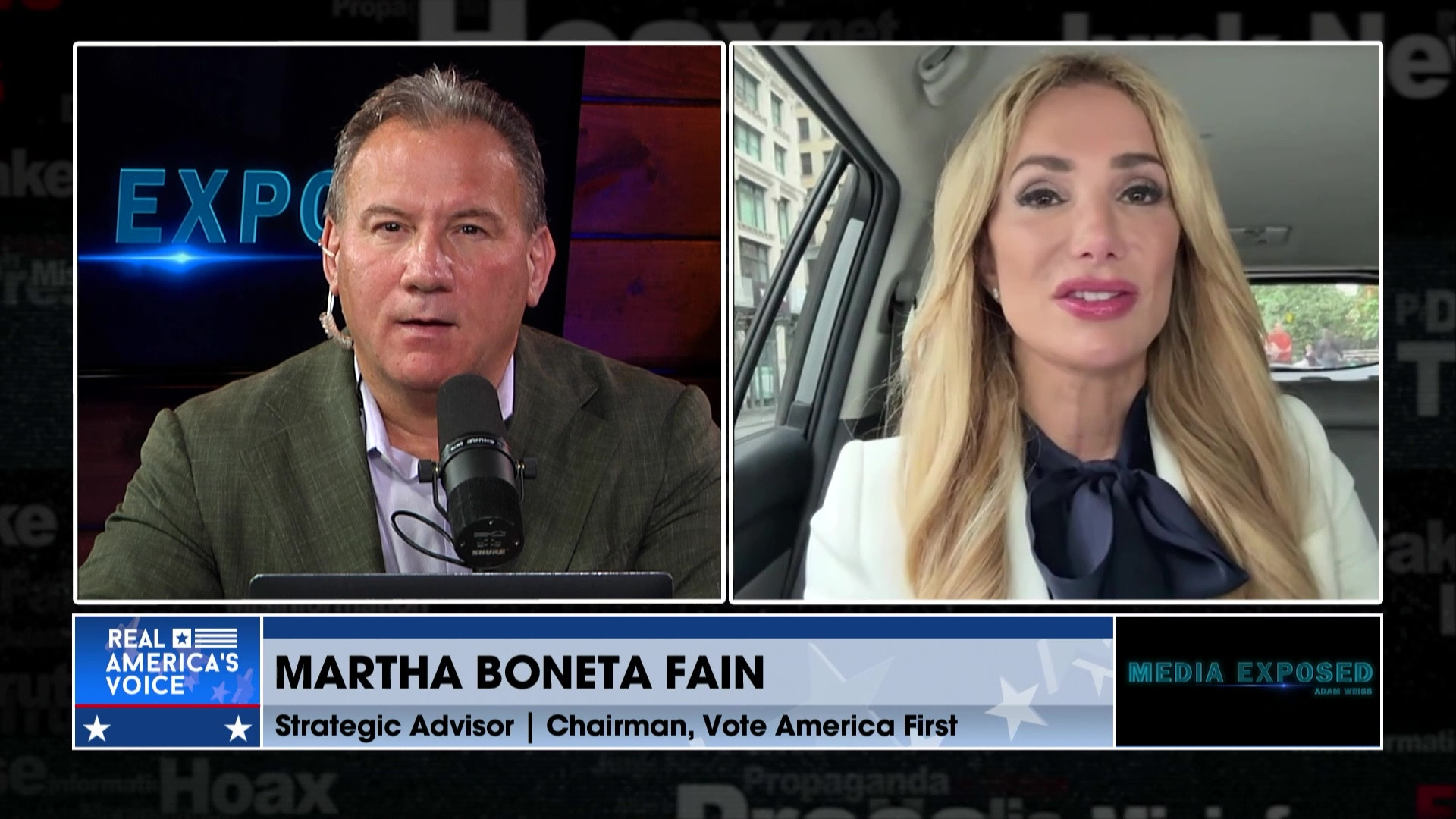 ME 9-28-25 C - Adam and Martha Boneta Fain chat about Kimmels return to air