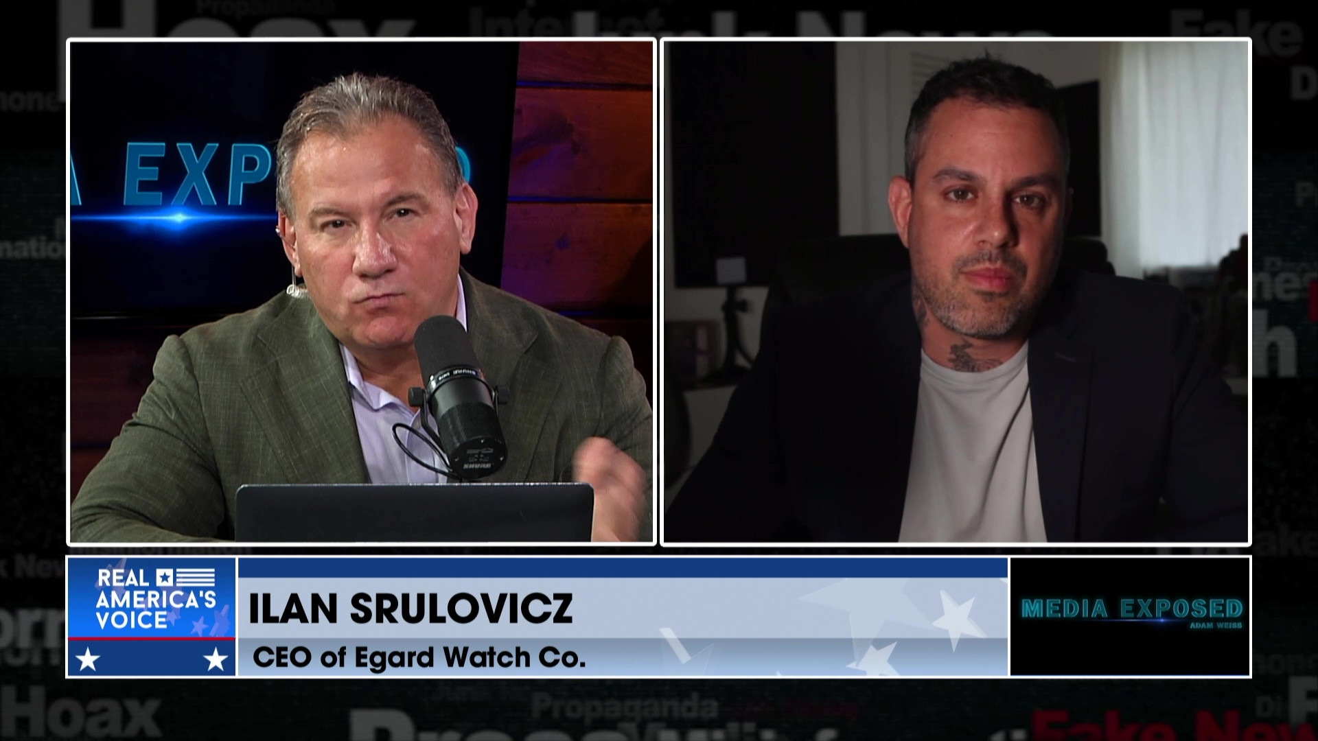 ME 9-28-25 A - Adam and Egard Watch CEO Ilan Srulovicz discuss masculinity and the media