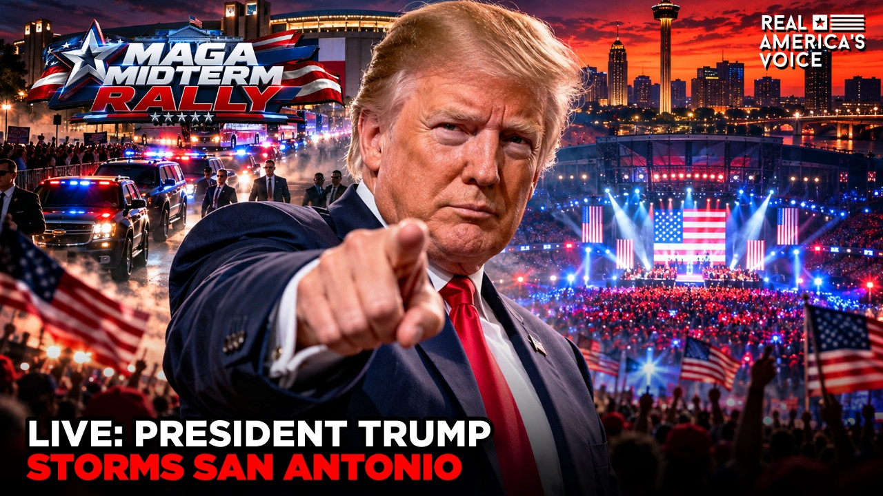 SAN ANTONIO, TX MAGA MIDTERM RALLY COVERAGE | REAL AMERICA'S VOICE PART 3