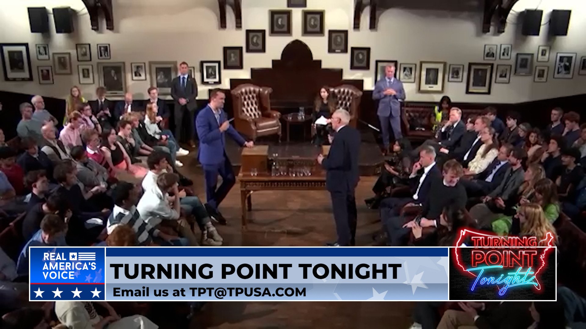 Charlie Kirk at Cambridge