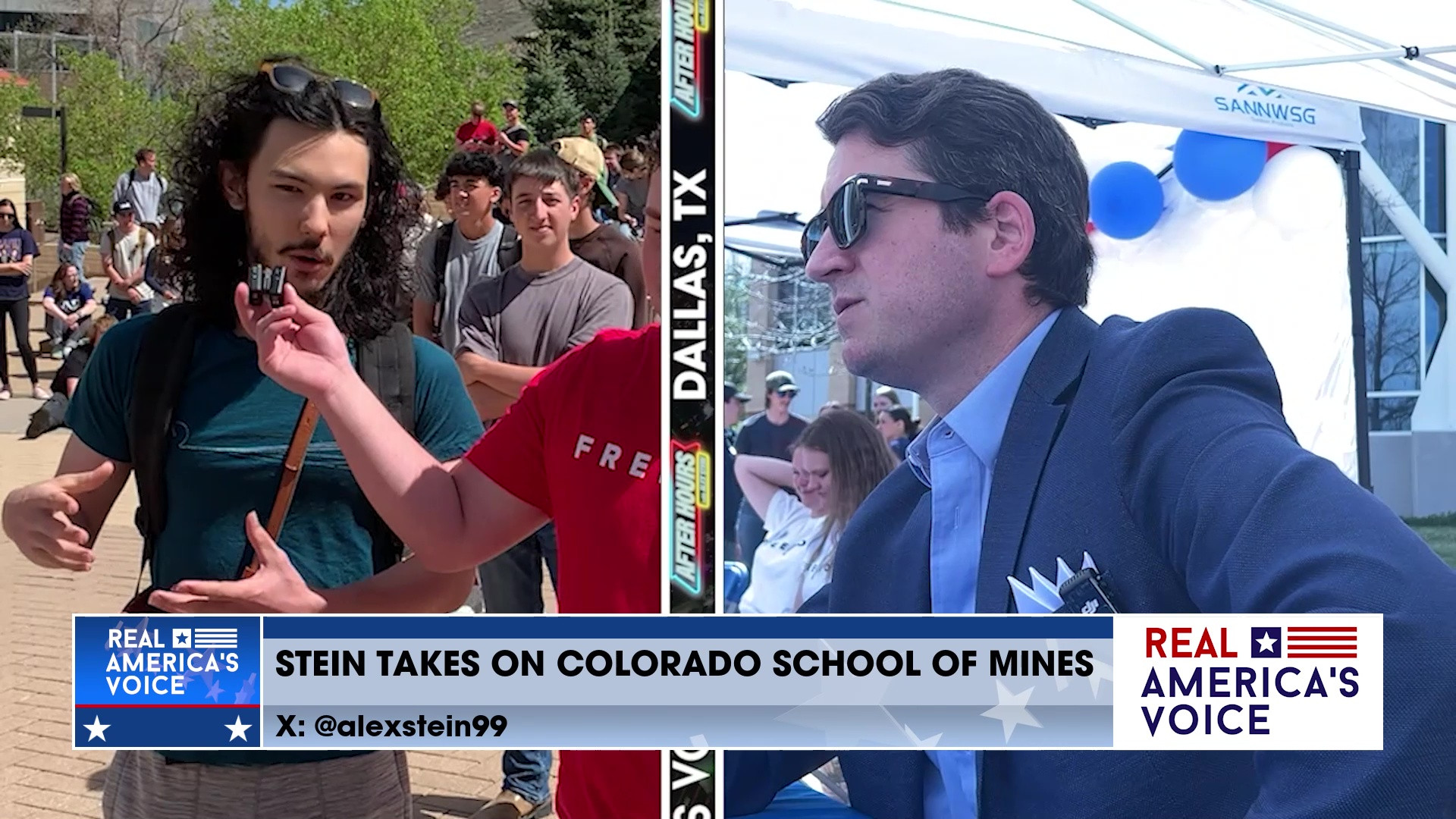 They tried to cancel him Alex Stein turns the tables on woke college crowd