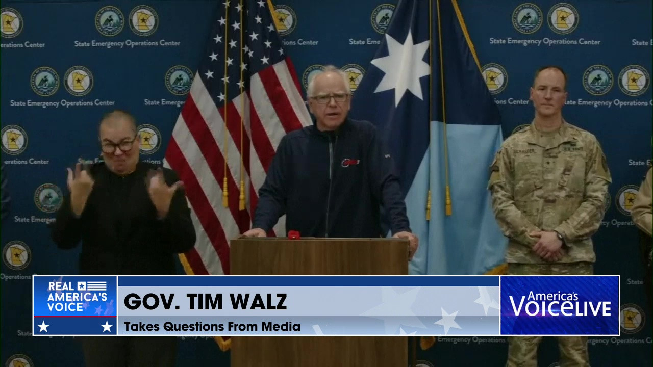 TIM WALZ RESPONDS TO THE SHOOTING IN MINNESOTA INVOLVING ICE