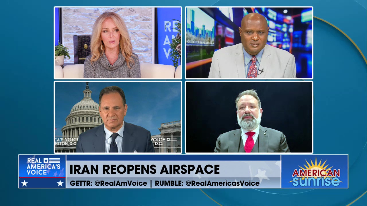 IRAN REOPENS AIRSPACE