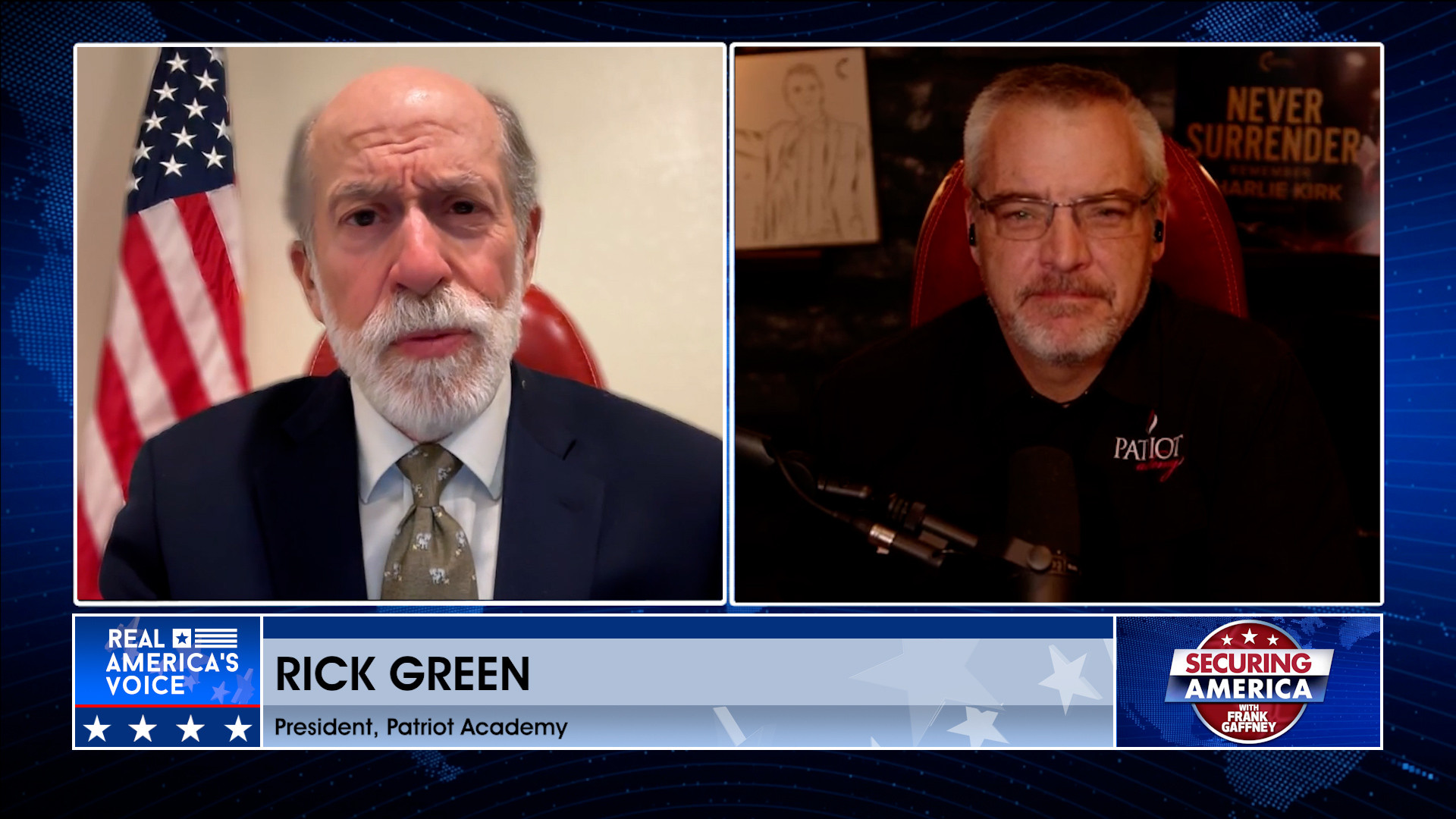 Frank Gaffney is by Rick Green Pt. 1