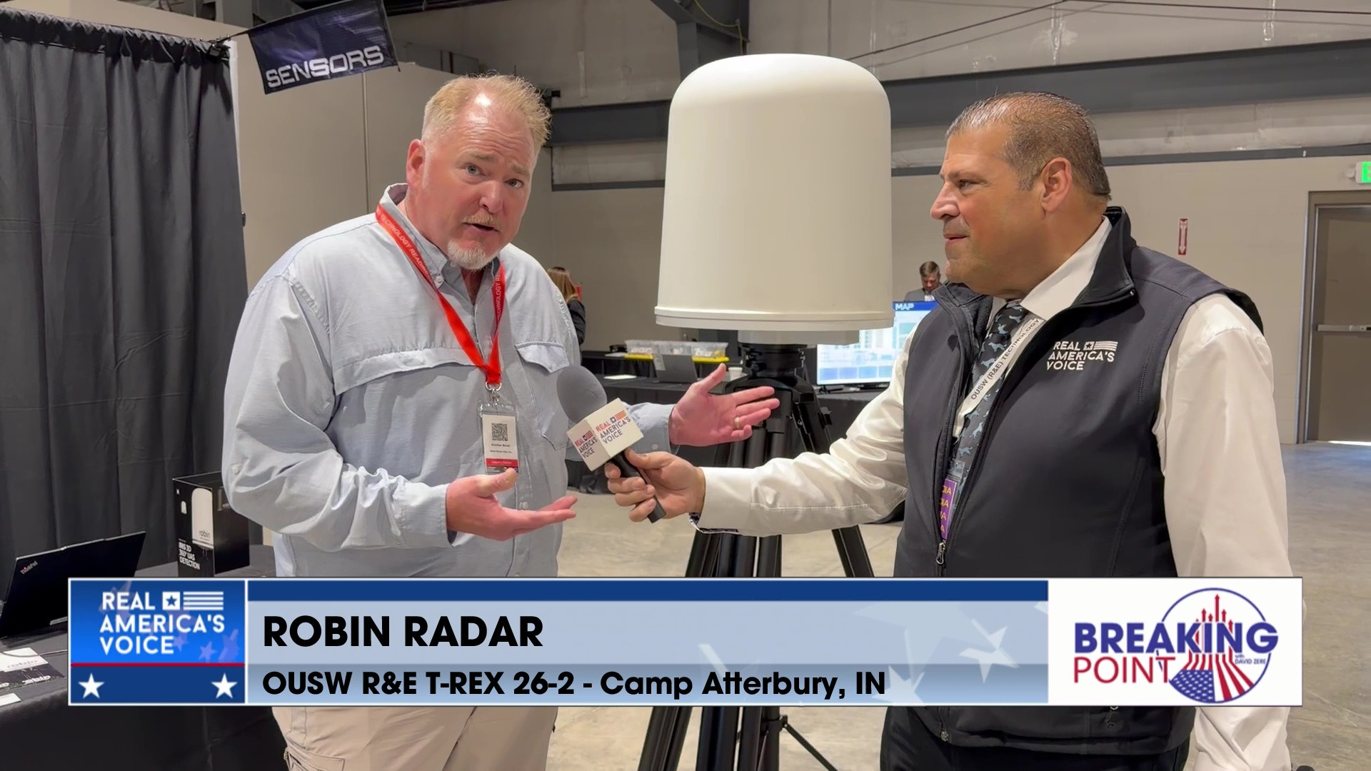 BP 5-16-26 A - David talks to partners at the OUSW R&E Technology Readiness Experimentation (T-REX)