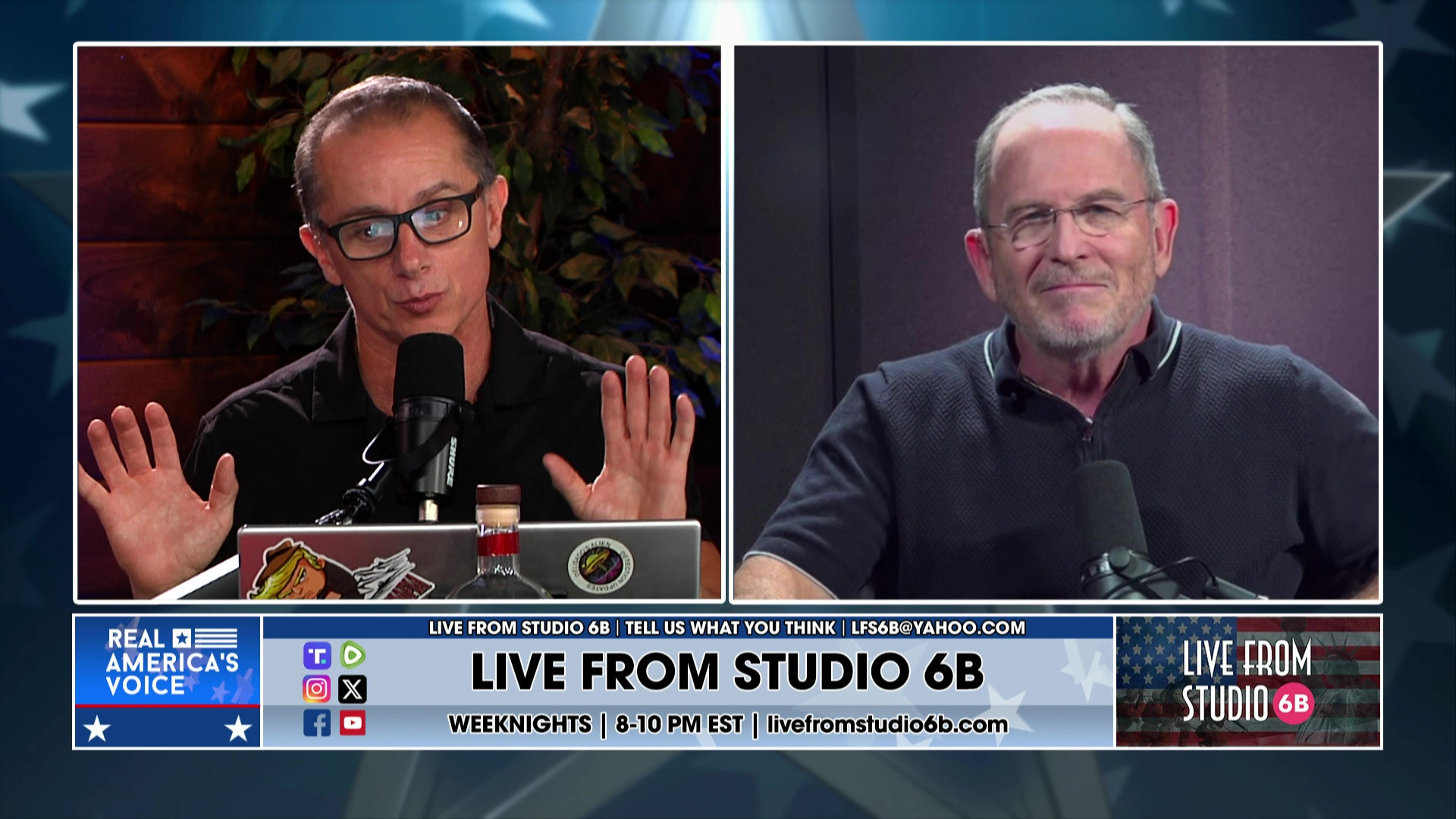 8-22-25 6 - Mark hangs around and talks media, advertising and politics