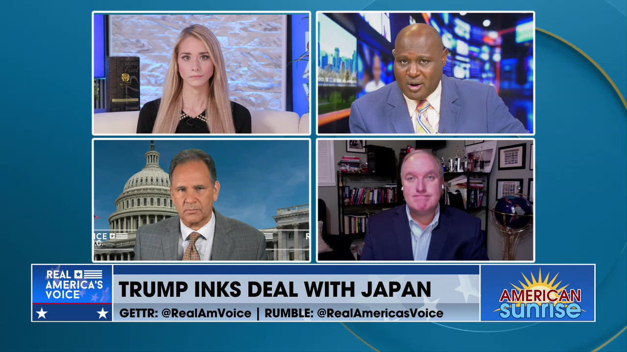 TRUMP INKS DEAL WITH JAPAN