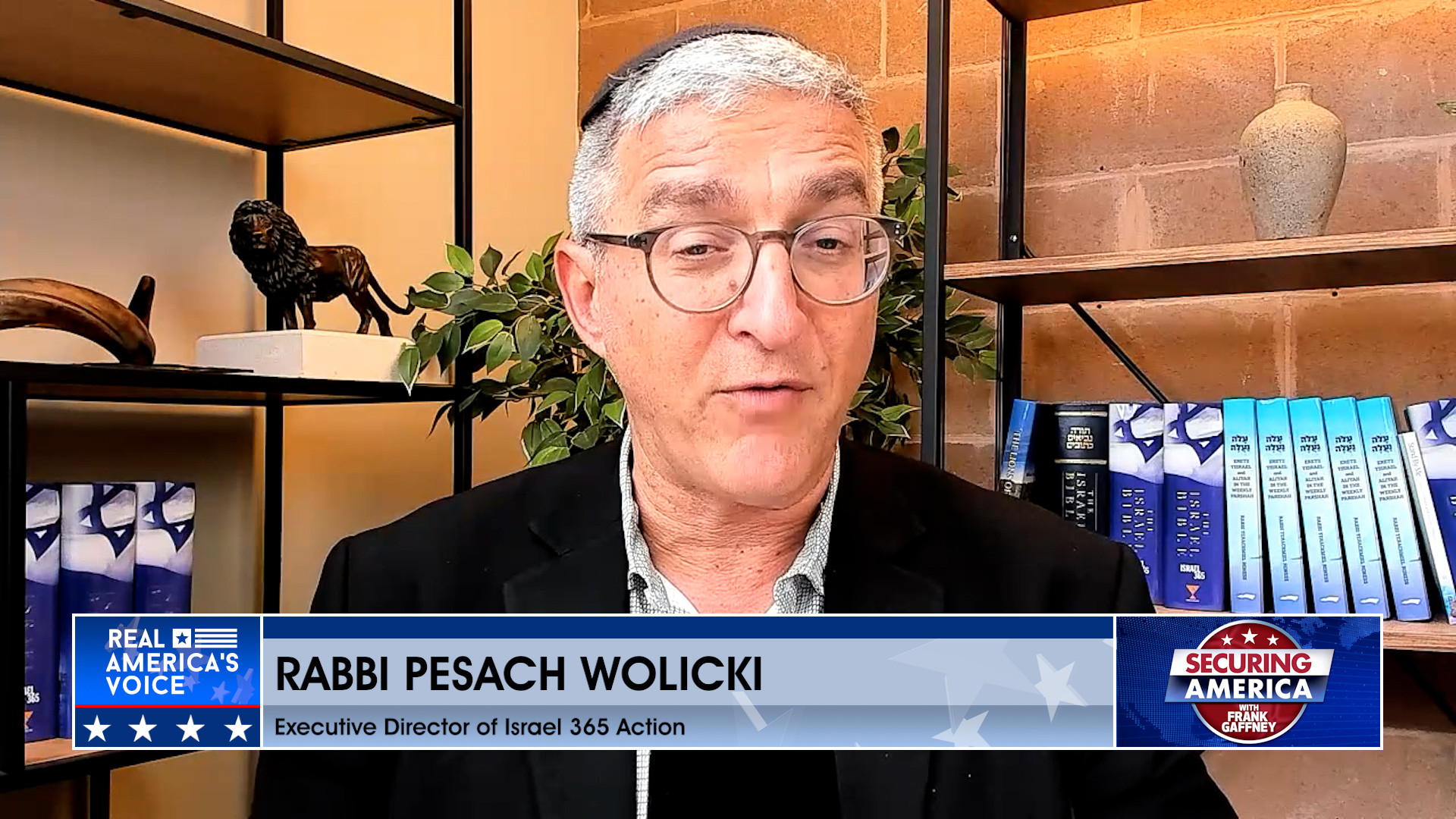 Frank Gaffney is joined by Rabbi Pesach Wolicki Pt. 2