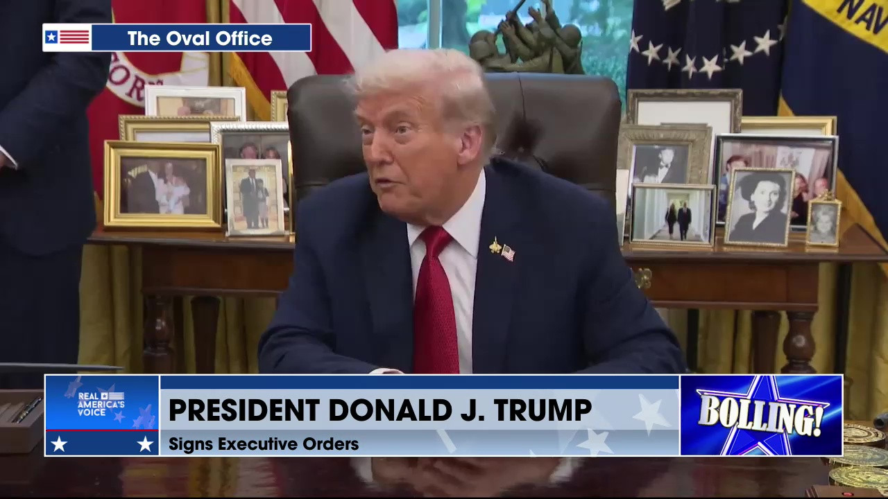PRESIDENT DONALD J. TRUMP SIGNS EXECUTIVE ORDERS