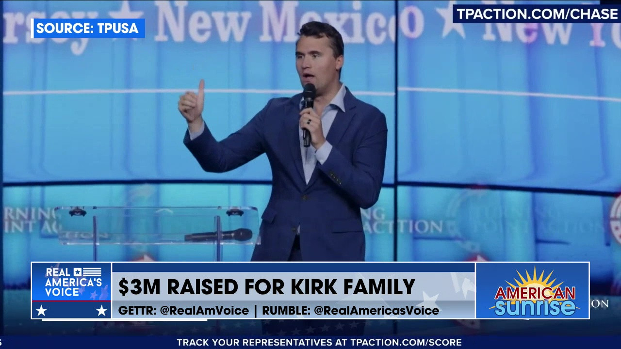 $3M RAISED FOR KIRK FAMILY