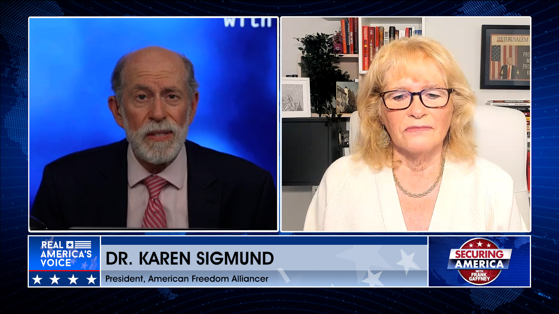 Frank Gaffney is by Dr. Karen Sigemund