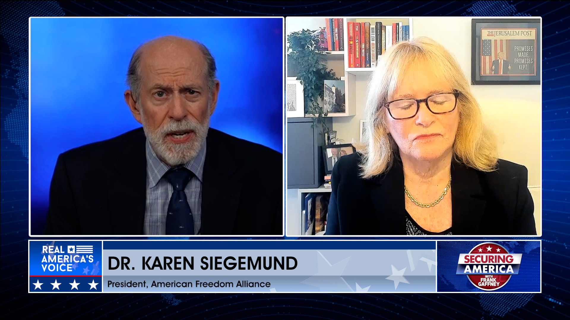 Frank Gaffney is by Dr. Karen Sigemund