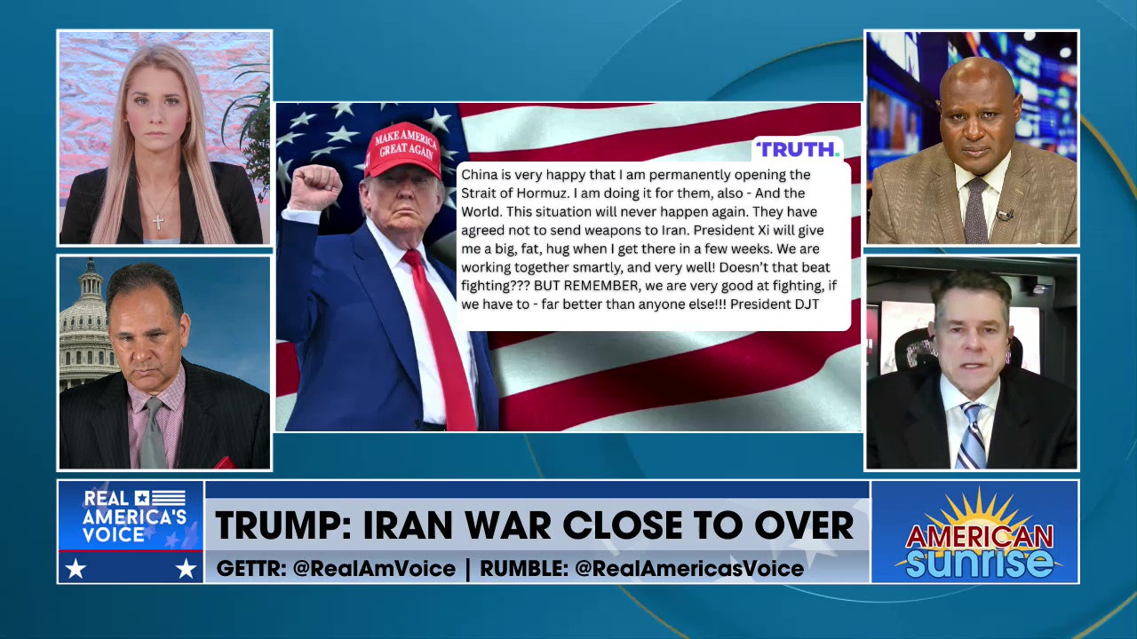TRUMP: IRAN WAR CLOSE TO OVER