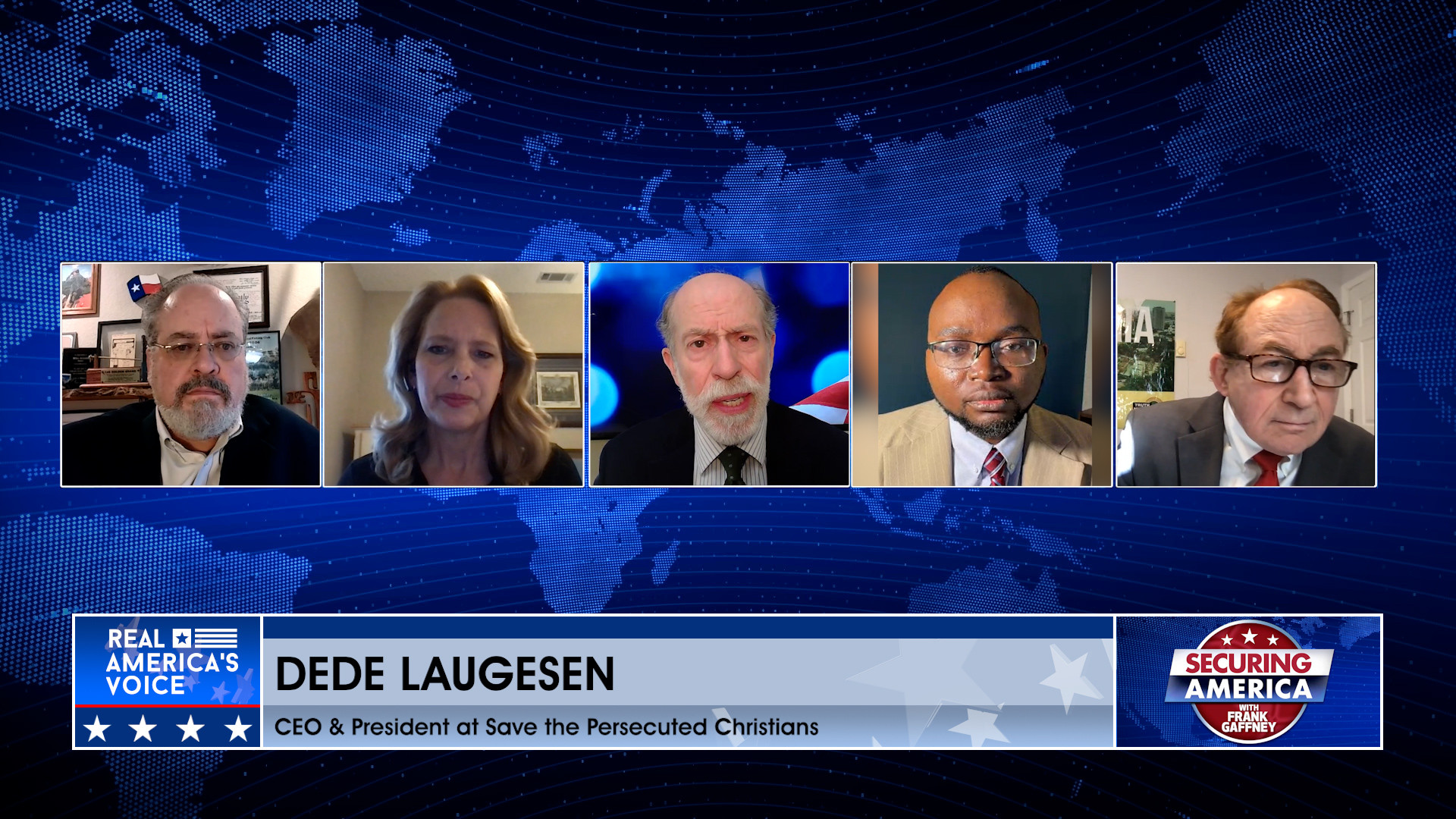 Frank Gaffney is by With Dede Laugesen, MikeArnold, Douglas Burton & Stephen Osemwegie Pt. 1