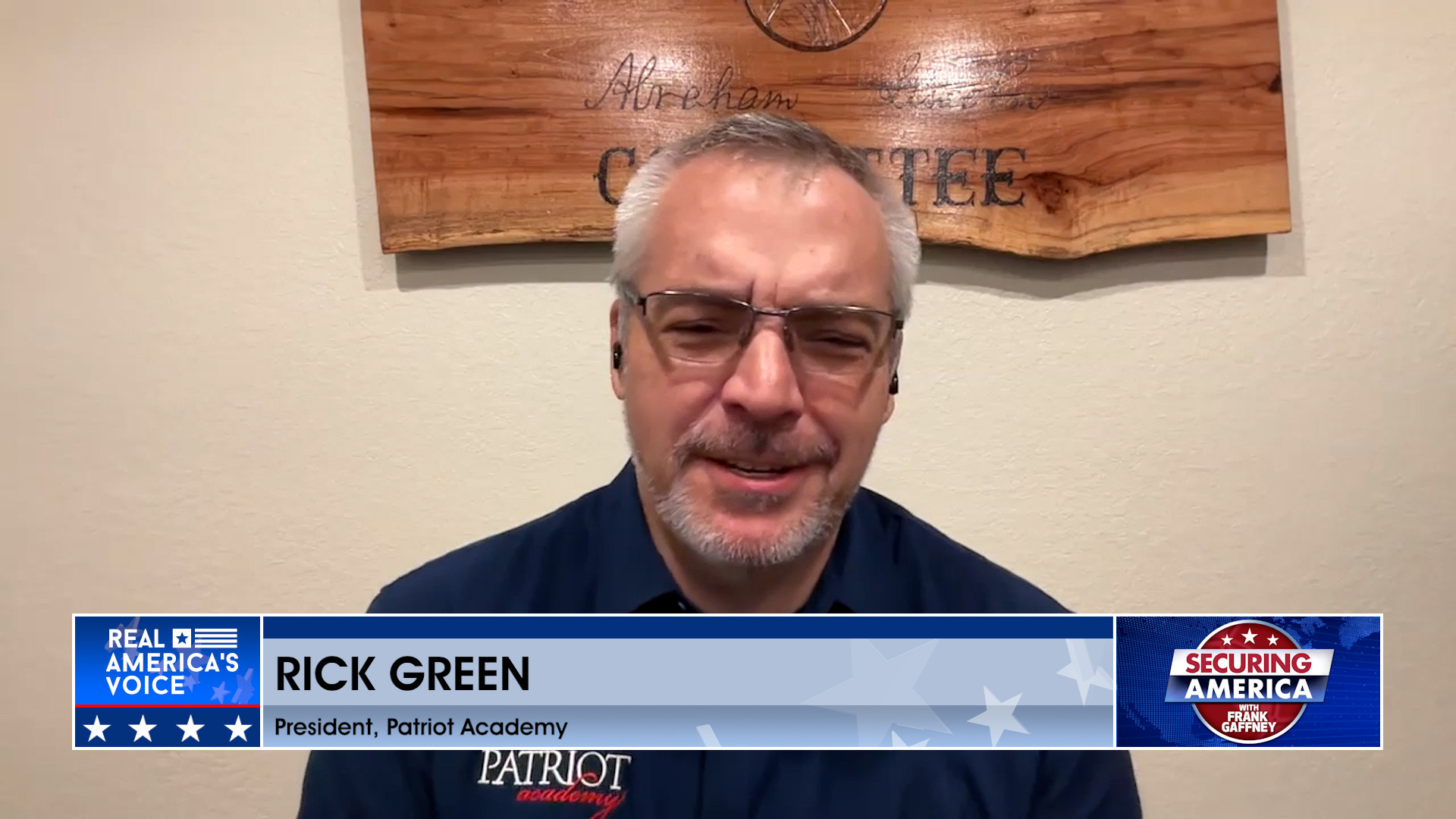 Frank Gaffney is by Rick Green Pt. 2