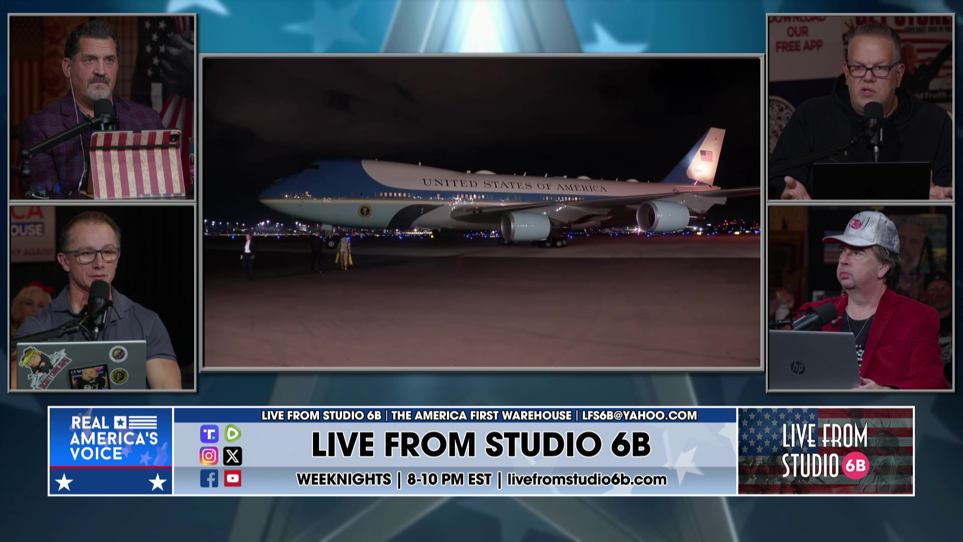 11-14-25 2 - Trump lands in WPB, FL Delegation, Slick has Sports