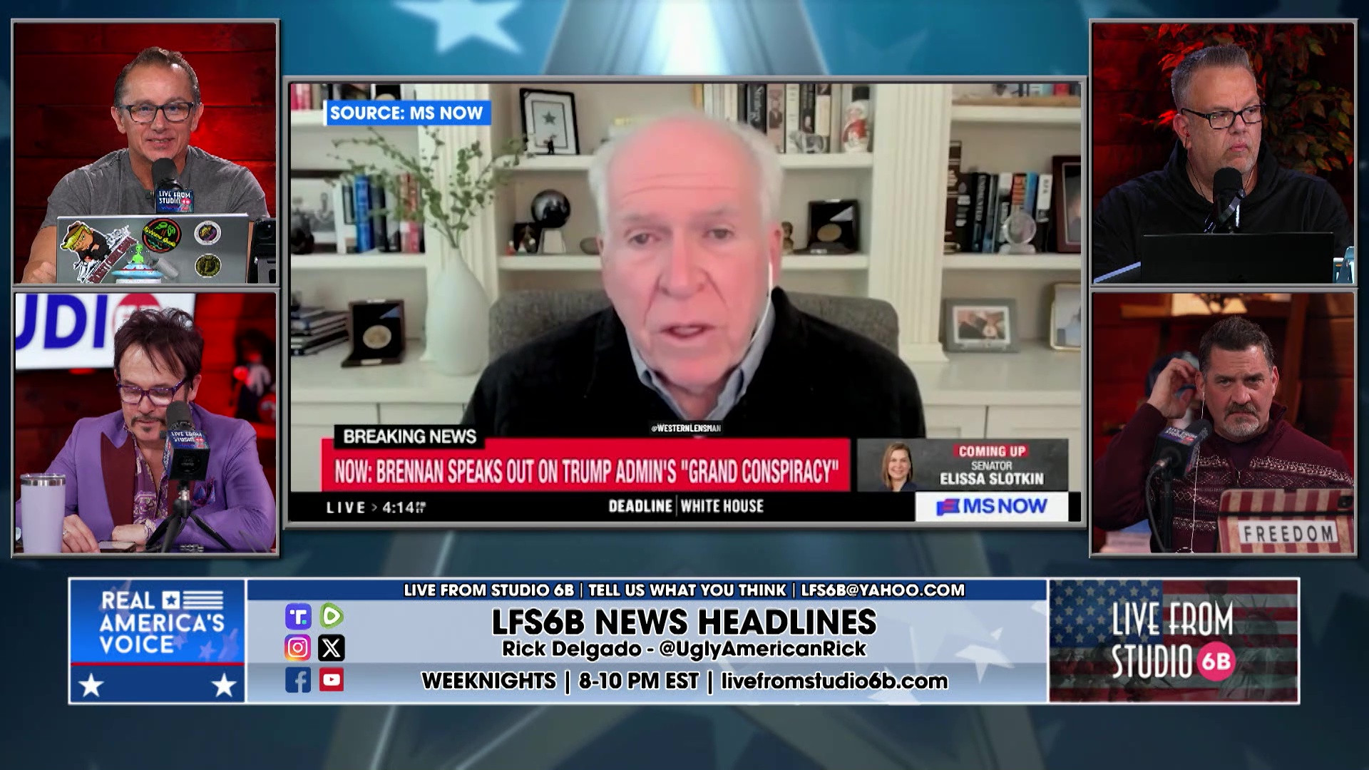 4-22-26 4 - Iran Ceasefire Update, DOJ and Brennan subpoenas, Slick has Sports