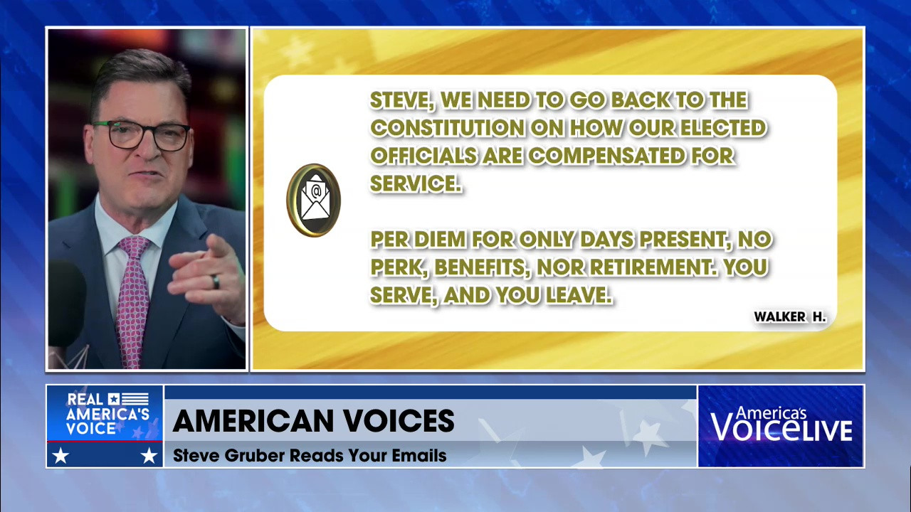 STEVE GRUBER READS EMAILS FROM THE AMERICAN PEOPLE