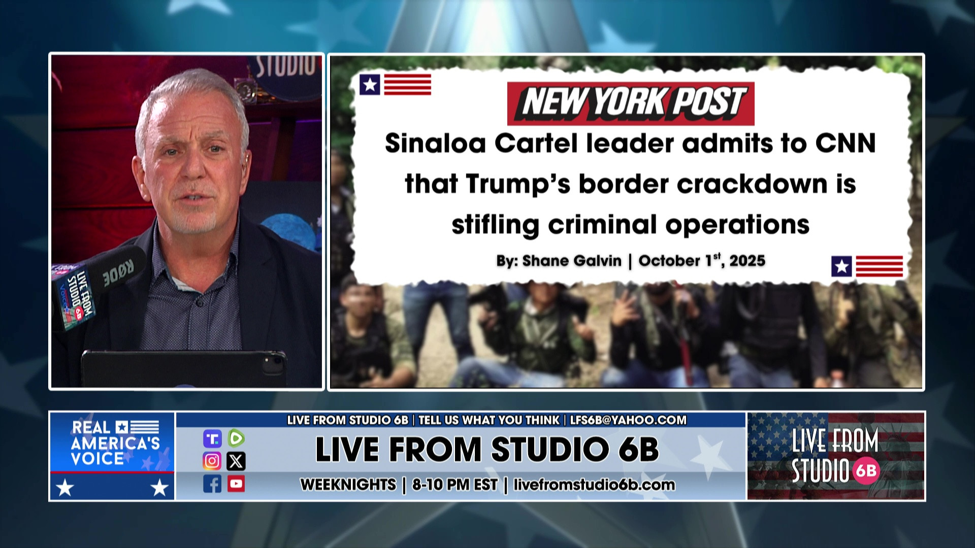 10-2-25 5 - Cartels and Border crackdown, JD Vance on Schumer, 2020 Dems for illegals