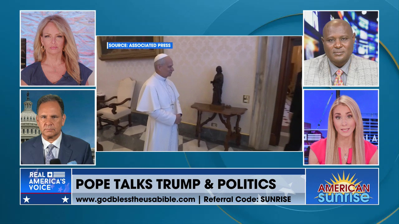 POPE TALKS TRUMP & POLITICS