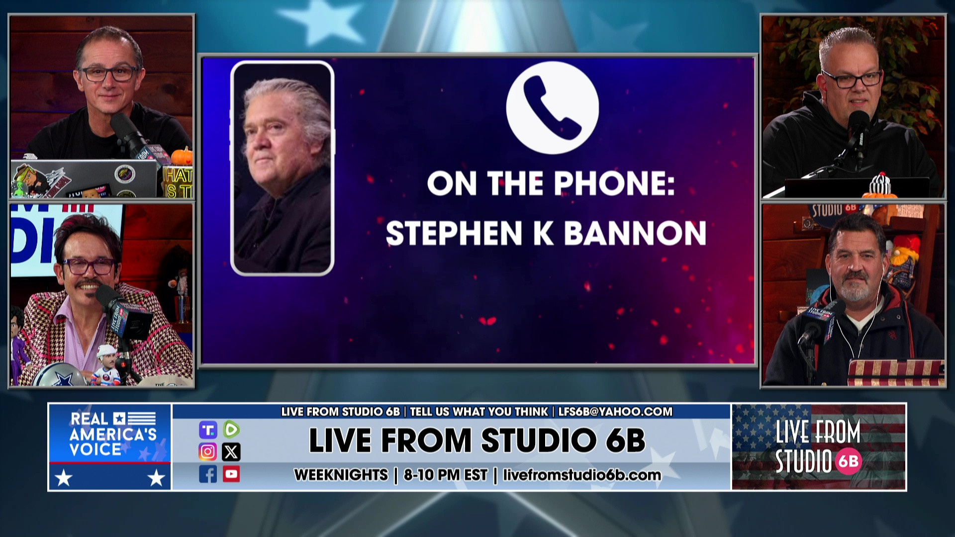 11-12-25 5-8 - Bannon joins to discuss RIF and Govt Open, Sports, News, Discussion, waitin for Trump
