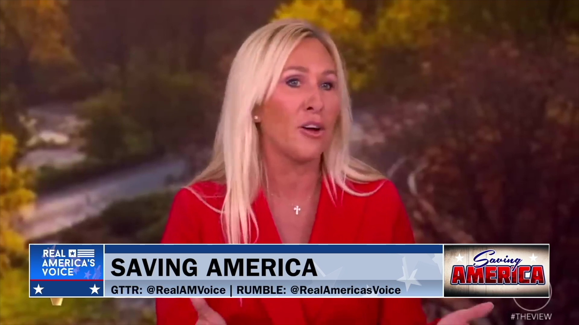 MARJORIE TAYLOR GREENE ON THE VIEW