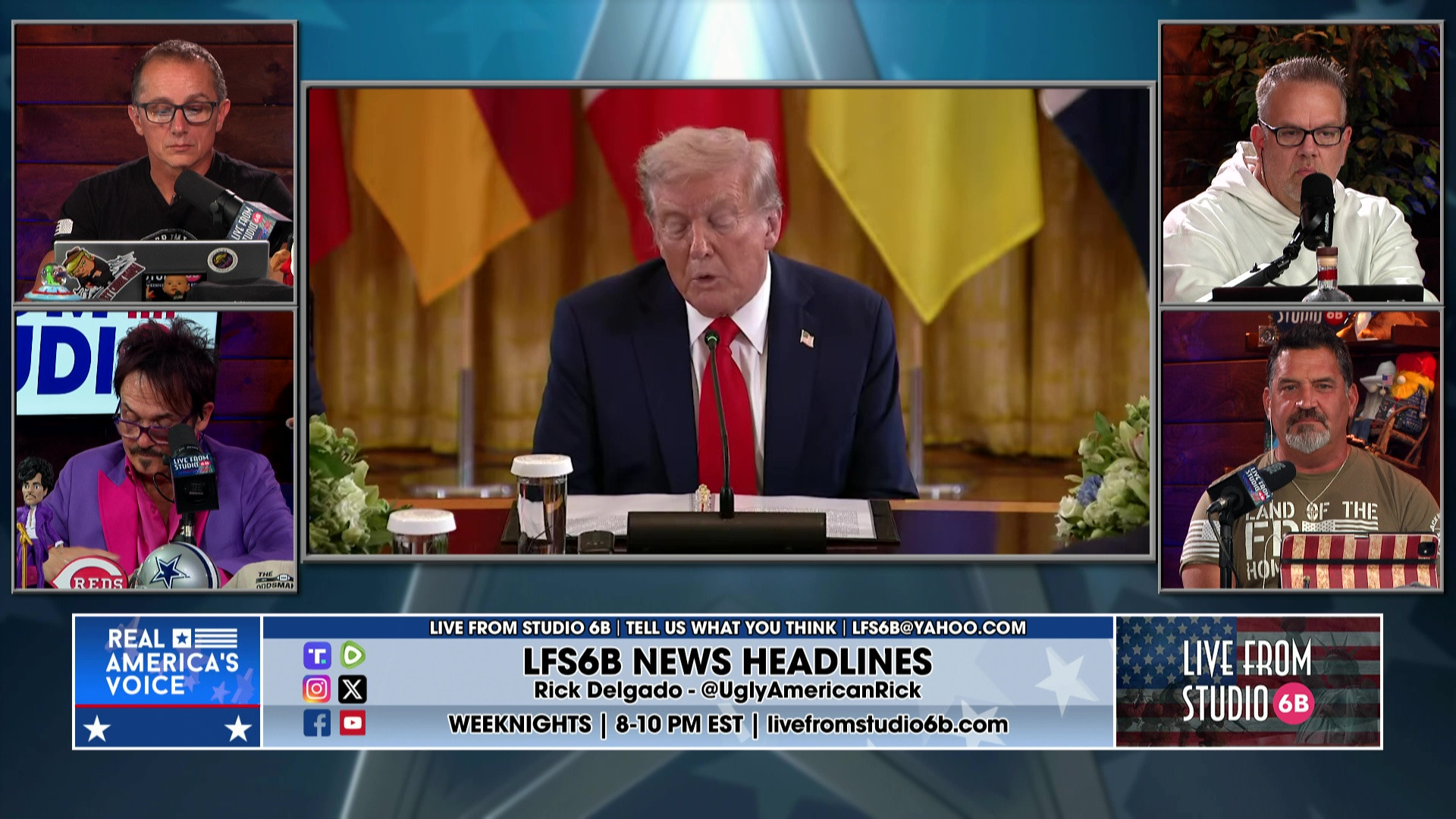 8-18-25 3 - Paul explains his hair, Zelinskyy and Trump today
